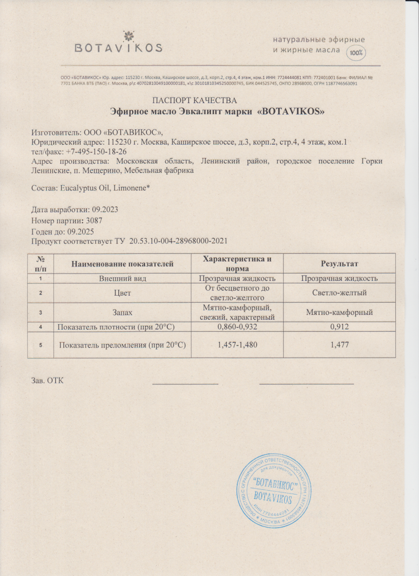 Паспорт №092023